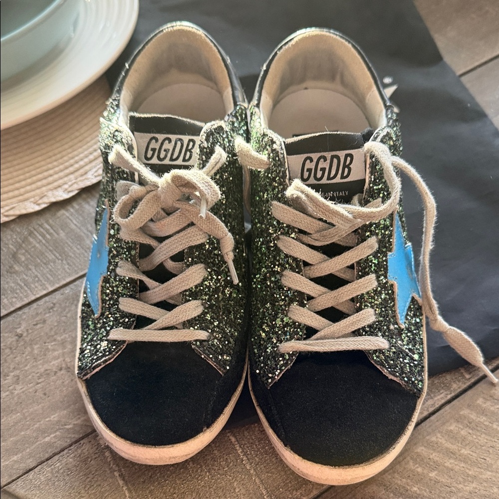 Golden Goose Sneakers - Black and Light Blue - Picture 2 of 10